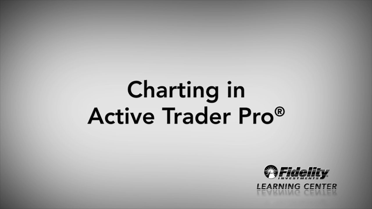 Charting In Fidelity S Active Trader Pro Fidelity - 